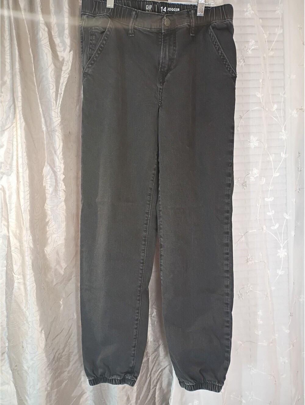 Cap Kids Jogger Pants 14 Husky Black